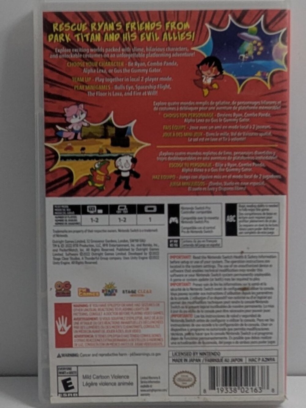 Tested Ryan's Rescue Squad Nintendo Switch Game - Picture 2 of 3